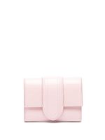 Jacquemus portefeuille Le Compact Bambino en cuir - Rose