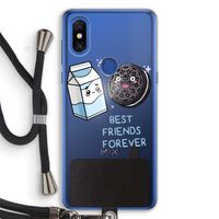 Best Friend Forever: Xiaomi Mi Mix 3 Transparant Hoesje met koord