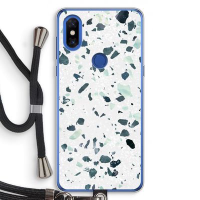 Terrazzo N°2: Xiaomi Mi Mix 3 Transparant Hoesje met koord
