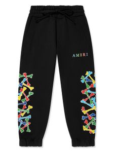 AMIRI KIDS pantalon de jogging à imprimé graphique - Noir