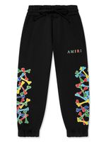 AMIRI KIDS pantalon de jogging à imprimé graphique - Noir