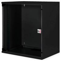 ROLINE 19-inch wandbehuizing Basic 12 U, 540x400 BxD Bouwpakket zwart