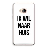 Ik wil naar huis: HTC U Play Transparant Hoesje