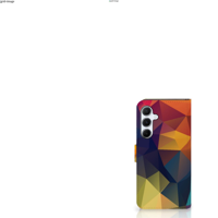 Samsung Galaxy A55 Book Case Polygon Color