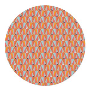 Muurcirkel Paper Cranes Geometric White 130 Ophangsysteem