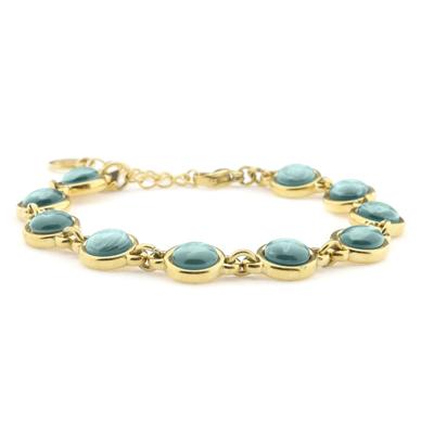 Qoss Armband Loïs Groen | Goud