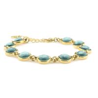 Qoss Armband Loïs Groen | Goud