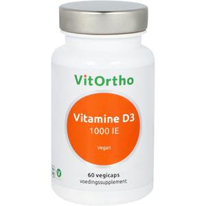 Vitamine D3 1000 IE Vegan 60 vegicaps