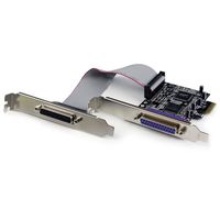 StarTech.com 2-poort PCI Express / PCI-E Parallelle Adapter Kaart IEEE 1284 met Low Profile Bracket - thumbnail