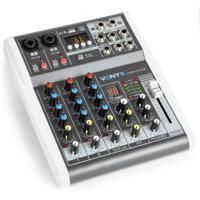 Vonyx VMM-K402 4-kanaals mixer met USB-interface - thumbnail