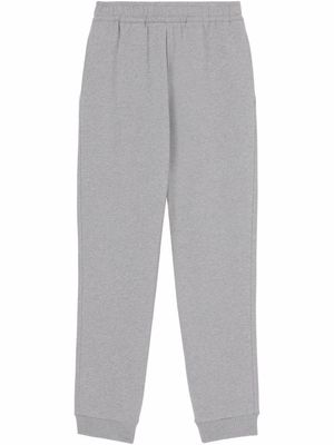 Burberry pantalon de jogging à imprimé Location - Gris
