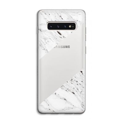 Biggest stripe: Samsung Galaxy S10 4G Transparant Hoesje