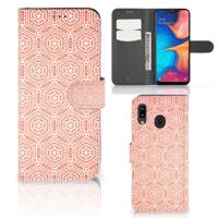 Samsung Galaxy A30 | Telefoon Hoesje | Pattern Orange