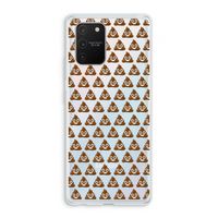 Poop emoji: Samsung Galaxy S10 Lite Transparant Hoesje