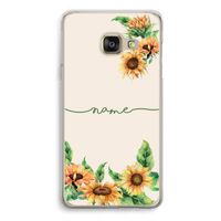 Zonnebloemen: Samsung A3 (2017) Transparant Hoesje