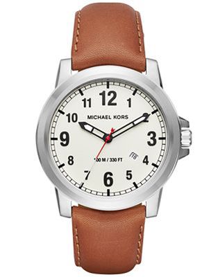 Horlogeband Michael Kors MK8531 Leder Cognac 22mm