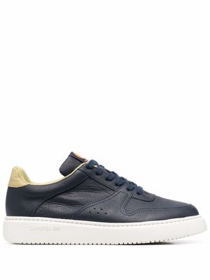 Camper baskets à lacets - Bleu