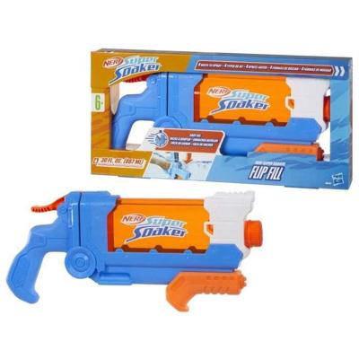Nerf Super Soaker Flip Fill, waterpistool met 4 schietpatronen, snelvulsysteem, watercapaciteit van 887 ml, speelgoed voor kinderen vanaf 6 jaar