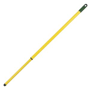 Universele telescoopsteel - metaal - geel - 80-130 cm - telescoopstelen