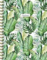 Leaves Notebook Spiraalboek (Lijnen)