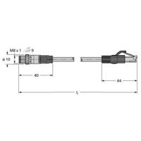 Turck 6935347 Sensor/actuator connector, geassembleerd 10 stuk(s)