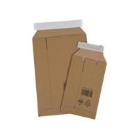 Golfkartonnen enveloppen 248 x 340 mm bruin | 25 stuks
