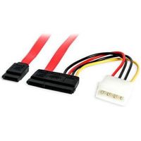 StarTech.com 18 inch Serial ATA Data Cable with LP4 Adapter