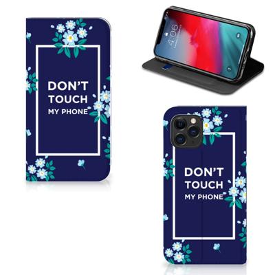 Apple iPhone 11 Pro Design Case Flowers Blue DTMP Apple iPhone 11 Pro Design Case Flowers Blue DTMP