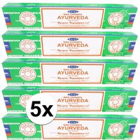 5x Nag Champa wierook Ayurveda 15 gram