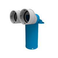 Vent-Axia Uniflexplus + ventielcollector - 2x Ø90mm - H=250mm - thumbnail