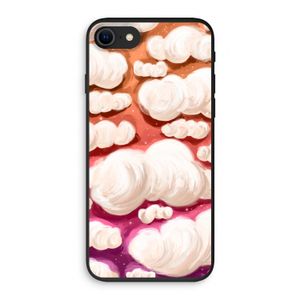 Katoen Wolken: iPhone SE 2020 Biologisch afbreekbaar hoesje