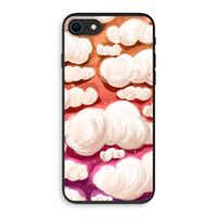 Katoen Wolken: iPhone SE 2020 Biologisch afbreekbaar hoesje
