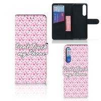 Sony Xperia 1 II Portemonnee Hoesje Flowers Pink DTMP