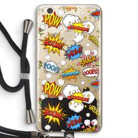 Pow Smack: Huawei Ascend P8 Lite (2017) Transparant Hoesje met koord