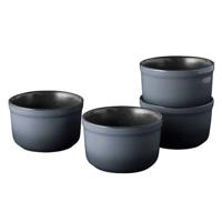 BergHOFF - Ramekin set van 4, 10.5 cm - Zwart -BergHOFF | Gem