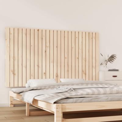 Wandhoofdbord 159,5x3x90 cm massief grenenhout
