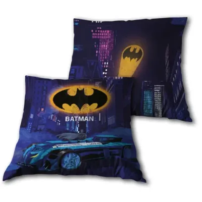 Batman sierkussen batmobiel 40x40 cm Batman sierkussen batmobiel 40x40 cm