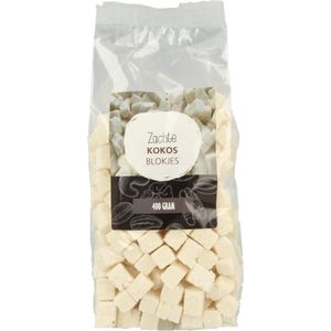 Mijnnatuurwinkel Kokosblokjes (400 gr)