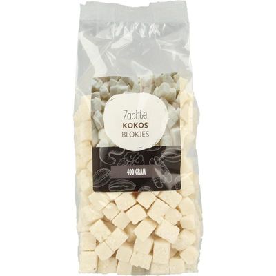 Mijnnatuurwinkel Kokosblokjes (400 gr)