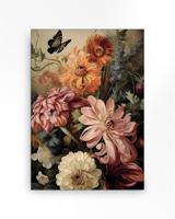 Urban Cotton Wandkleed Vintage Flowers - thumbnail