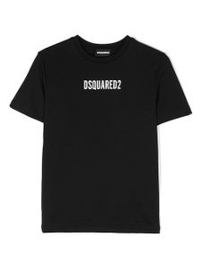 DSQUARED2 KIDS t-shirt à logo imprimé - Noir