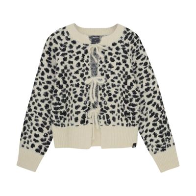 Indian Blue Jeans Winter sweater meisjes - zand - spotty/gebreid