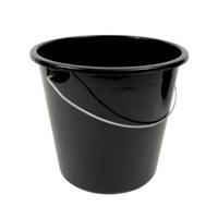 Emmer 5 liter zwart | 40 stuks