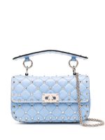 Valentino Garavani sac à main à ornements Rockstud Spike - Bleu - thumbnail