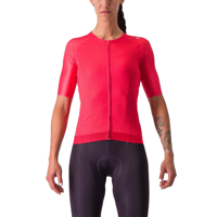 Castelli Aero Pro 7.0 fietsshirt korte mouw hibiscus dames M - thumbnail