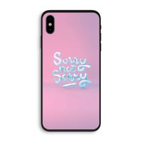 Sorry not sorry: iPhone X Biologisch afbreekbaar hoesje