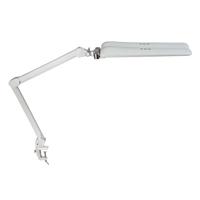 Werkpleklamp maul craft duo led met tafelklem wit