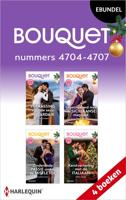 Bouquet e-bundel nummers 4704 - 4707 - Lynne Graham, Maya Blake, Caitlin Crews, Millie Adams - ebook