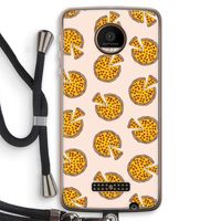 You Had Me At Pizza: Motorola Moto Z Force Transparant Hoesje met koord