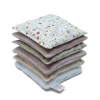 Little Botanic label Sensorische pittenzakjes 6 stuks Mauve